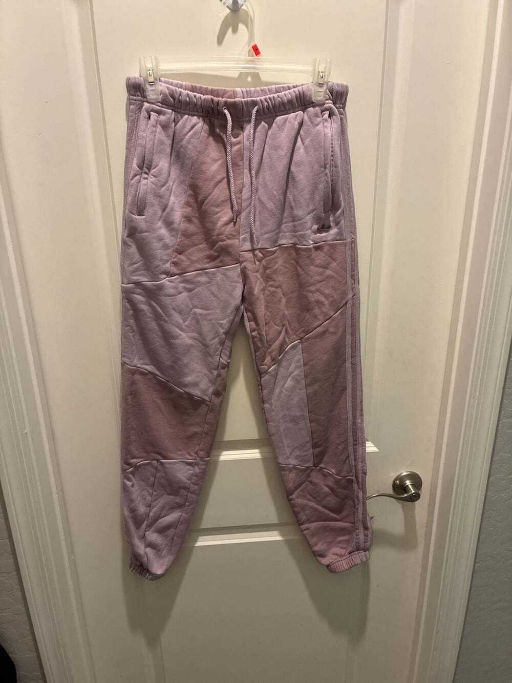 Adidas Originals x Danielle Cathari Patchwork Deconstructed Sweatpants Pink Purp